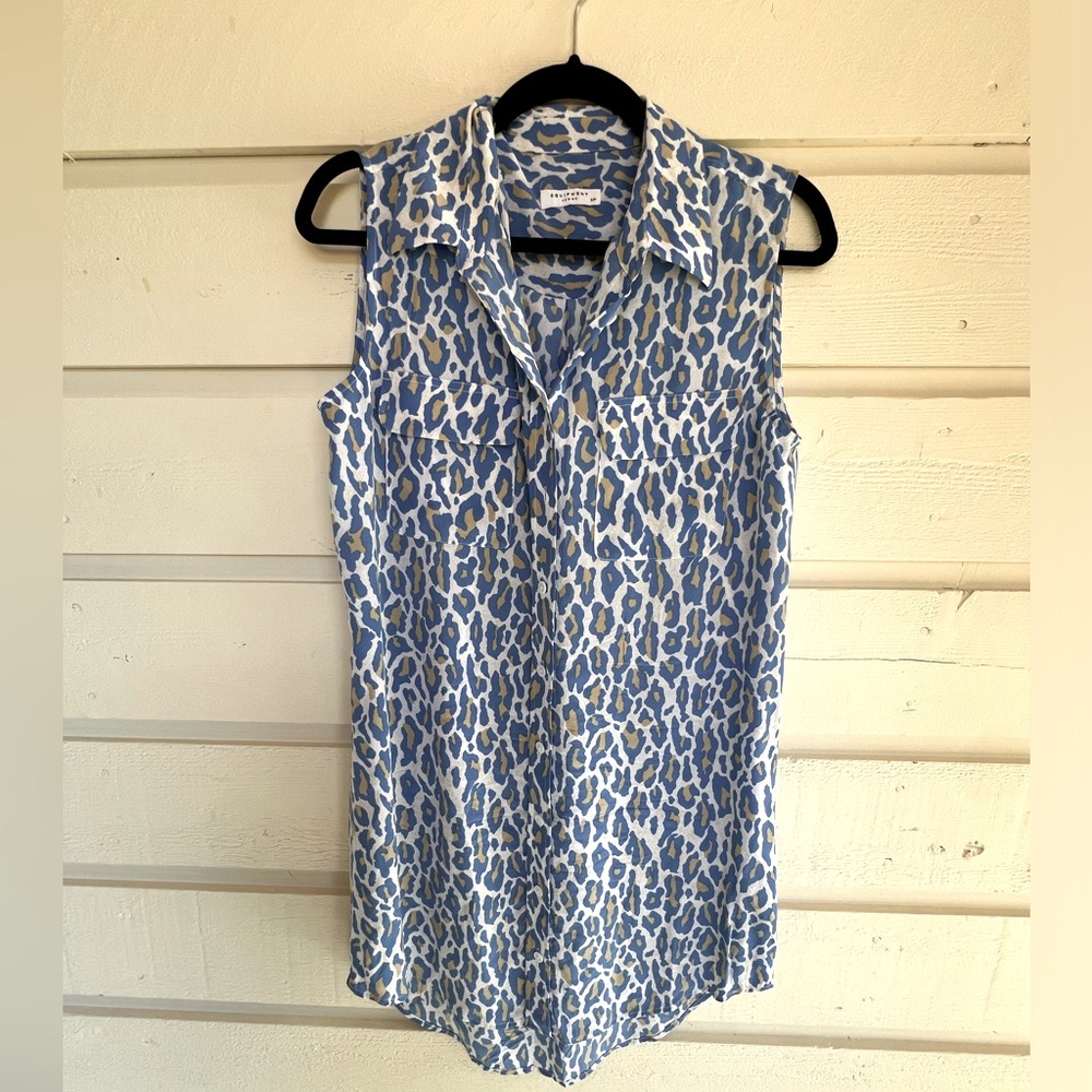 Equipment silk dress